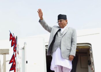 प्रधानमन्त्री प्रचण्ड अमेरिका र चीनको भ्रमण सकेर स्वदेश फिर्ता