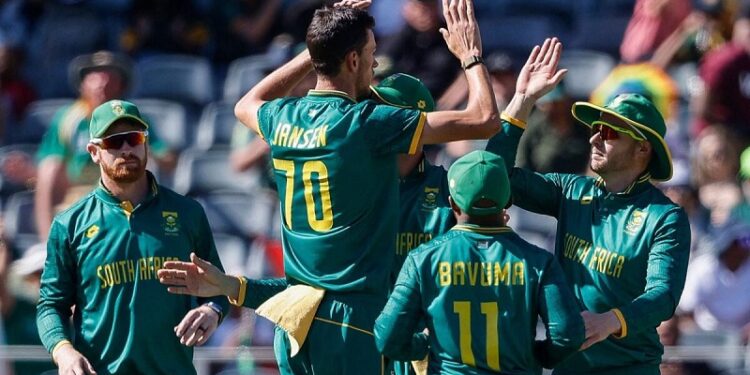 अस्ट्रेलियासँगको एकदिवसीय क्रिकेट शृङ्खला दक्षिण अफ्रिकालाई