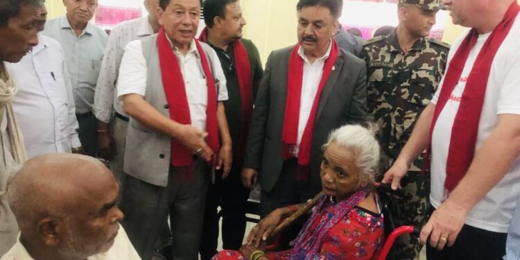 छ स्थानीय तहमा अपांगता भएका १ सय १६ जनालाई ह्वील चियर