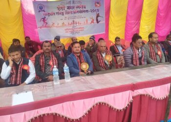 छैठौं नगर स्तरिय राष्ट्रपति रनिङ शील्ड प्रतियोगिता सुरु