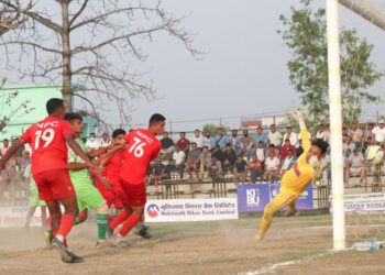 साहारालाई हराउँदै नेपाल पुलिस सेमिफाइनलमा