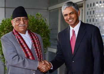 प्रधानमन्त्री प्रचण्ड नयाँदिल्लीमा