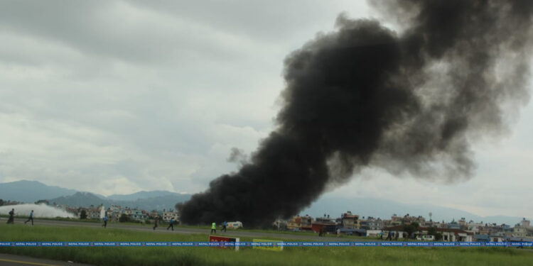 सौर्य एयरको विमान दुर्घटनामा १८ यात्रुको निधन