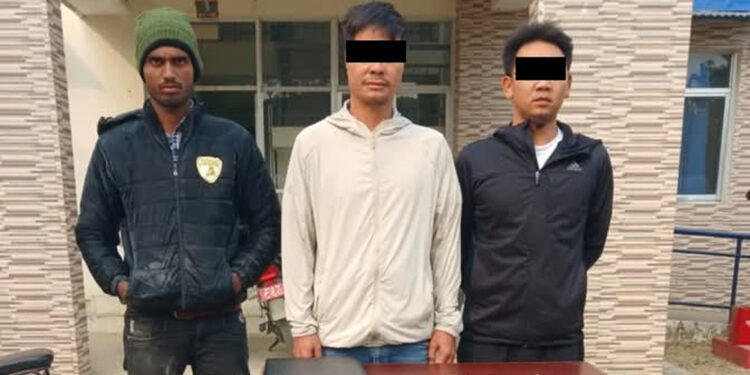 गैर कानुनी रुपमा नेपाल प्रवेश गर्ने २ चिनियाँ नागरिक पक्राउ