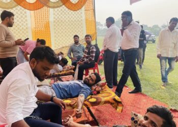 स्वर्गिय गुप्ताको २७ औं पुण्य तिथिको अवसरमा रक्तदान