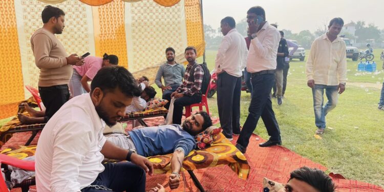 स्वर्गिय गुप्ताको २७ औं पुण्य तिथिको अवसरमा रक्तदान