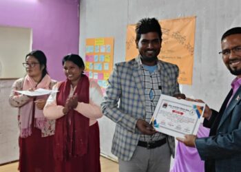 युवाहरुलाई तिन दिने नेतृत्व विकास तथा क्षमता अभिबृद्धि सम्बन्धि तालिम