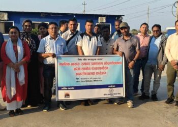 मानसिक स्वास्थ्यसम्बन्धी समाचार प्रकाशन गर्दा अपनाउनुपर्ने संवेदनशीलता विषयमा स्थानीय सञ्चारकर्मीसँग अन्तरक्रिया