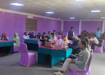 विपद व्यवस्थापन समितिका सदस्यहरुलाई दुई दिने विपद सम्बन्धी तालिम