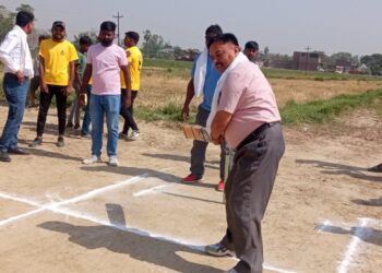 कपिलवस्तु नगरपालिका ५ मा प्रथम वडास्तरिय क्रिकेट प्रतियोगीता शुरु
