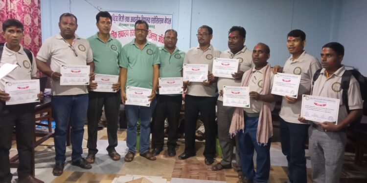 एन प्याब्सन कपिलवस्तु अध्यक्षमा पुनः घिमिरे