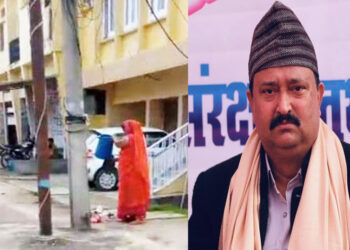 जथाभावी फोहर फाल्नेलाई धमाधम कारबाही गर्दै कृष्णनगर नगरपालिका