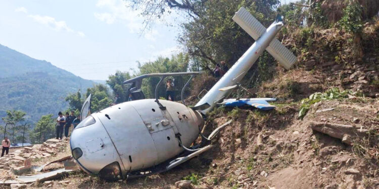बालाबेँसी हेलिकप्टर दुर्घटनामा सवार भन्छन्, ‘दुर्घटना लगत्तै चालकले इन्जिन अफ गर्नुभयो’