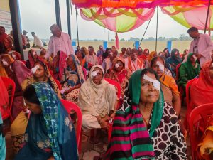 निःशुल्क आँखा शिविरबाट एक हजार एक सय ५० लाभान्वित